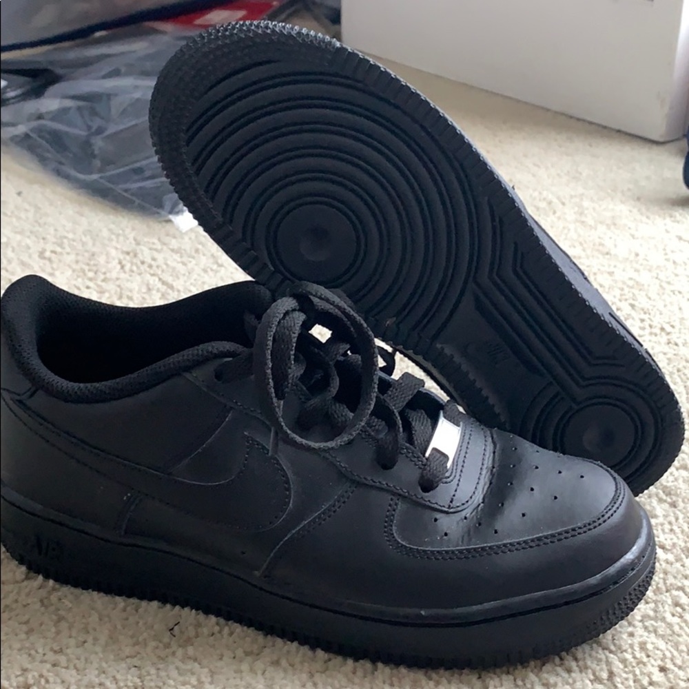 Nike Air Force 1’s - Black